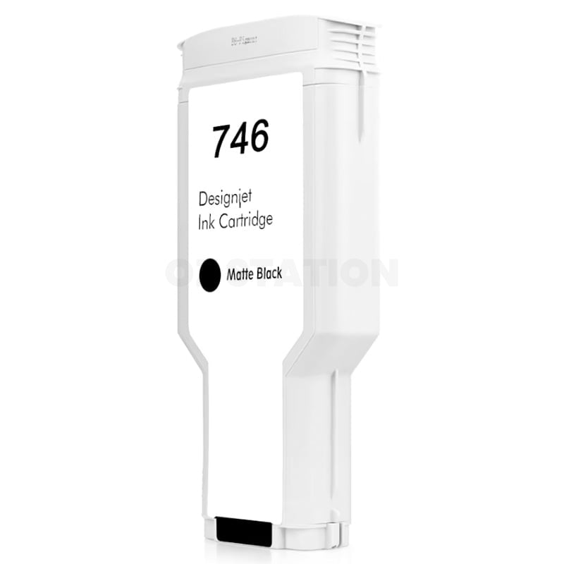 HP 746 Compatible Matte Black 300ML DesignJet Ink Cartridge P2V83A