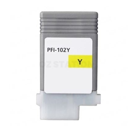 Compatible Canon PFI-102Y PFI102Y Yellow Ink Cartridge