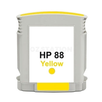 HP 88XL Compatible Yellow High Yield Inkjet Cartridge C9393A - 1,540 Pages