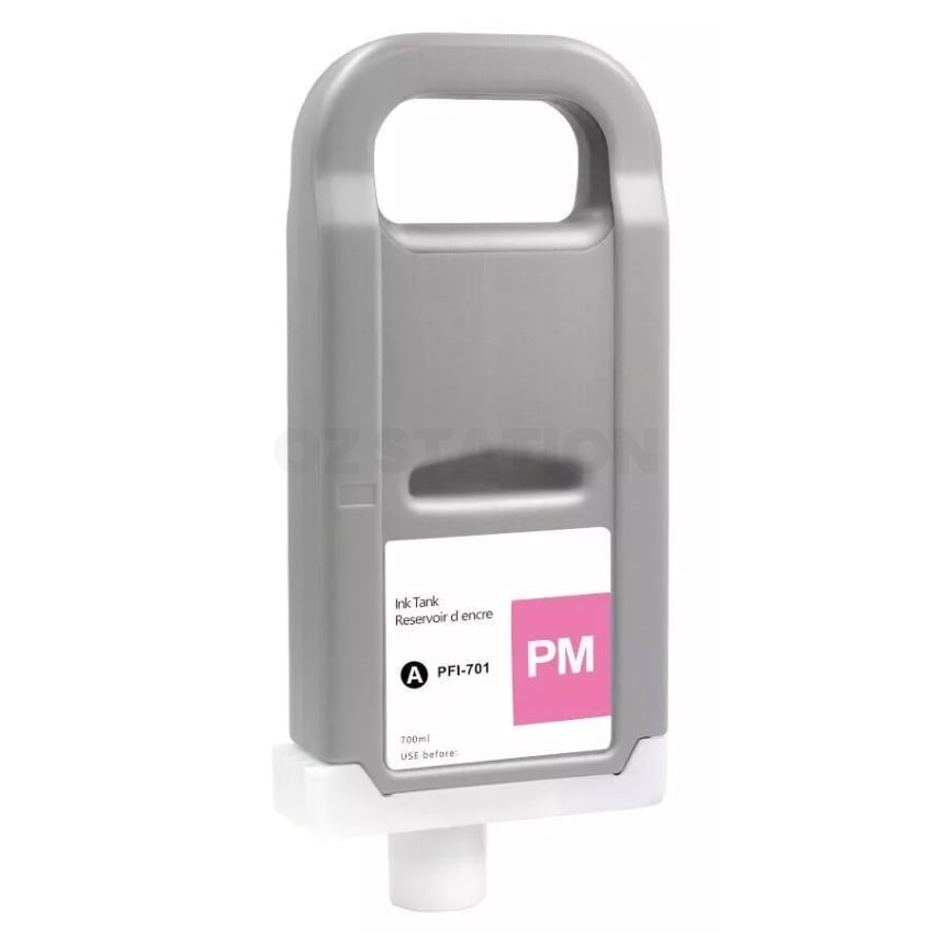 Compatible Canon PFI-701PM PFI701PM Photo Magenta Ink Cartridge - 700ML