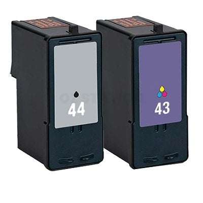 Compatible Lexmark No.43XL & No.44XL Combo Pack (18Y0143A & 18Y0144A) [1BK,1CL]