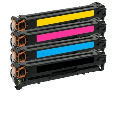 4 Pack Compatible Canon CART-416 CART416 Toner Combo [1BK,1C,1M,1Y]