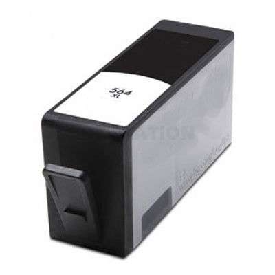 1 x HP 564XL Compatible Black High Yield Inkjet Cartridge CN684WA - 550 Pages