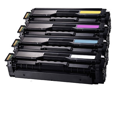 4 Pack Compatible Samsung CLP-415, CLP415, CLX-4170, CLX-4195 Cartridge Combo CLT504S [1BK,1C,1M,1Y]