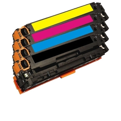 4 Pack Compatible Canon CART-418 CART418 Toner Cartridges [1BK,1C,1M,1Y]