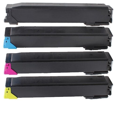 2 Sets of 4 Pack Compatible for TK-5209 TK5209 Toner Cartridge suitable for Kyocera Taskalfa 356CI [2BK,2C,2M,2Y]
