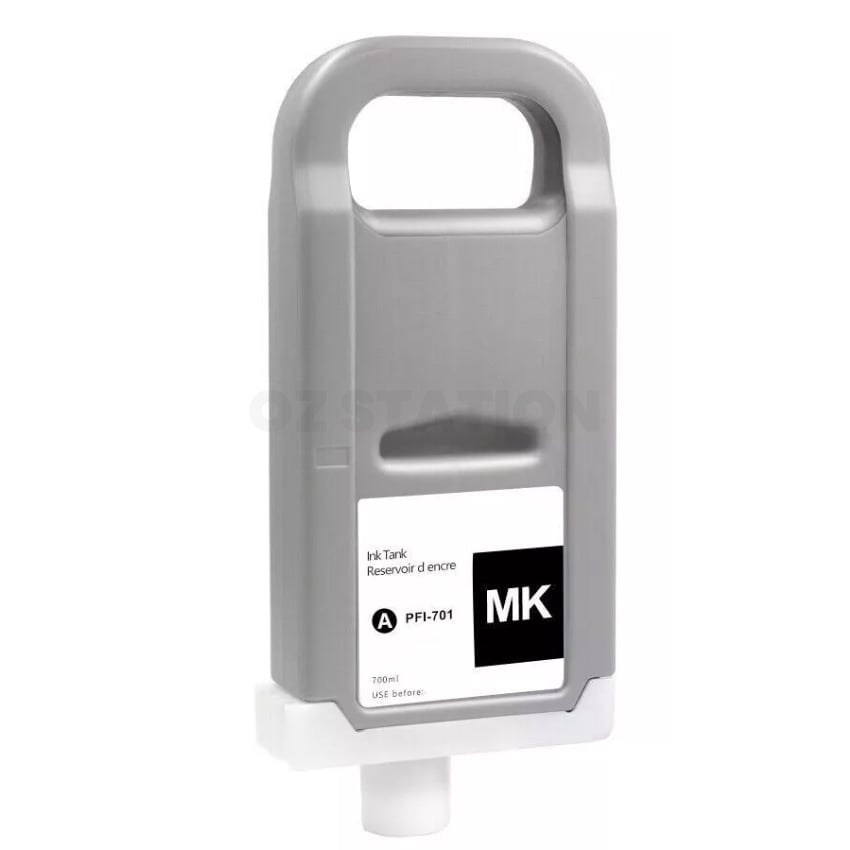 Compatible Canon PFI-701MBK PFI701MBK Matte Black Ink Cartridge - 700ML