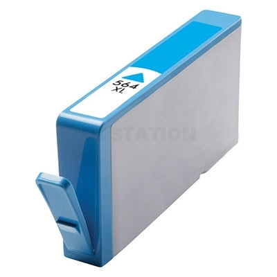 HP 564XL Compatible Cyan High Yield Inkjet Cartridge CB323WA - 750 Pages