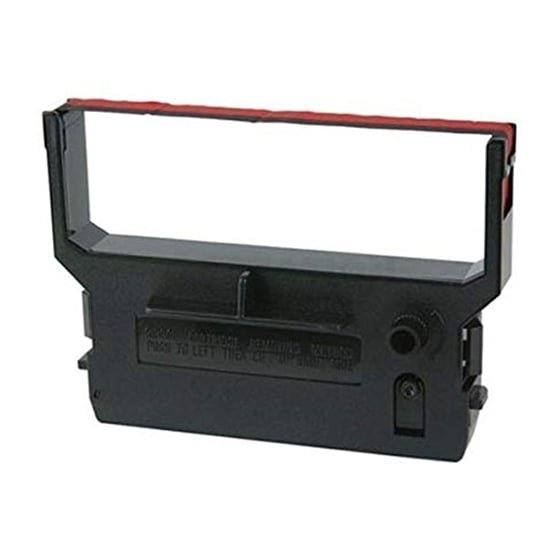 10 x Citizen IR-61BR IR61BR Black/Red Compatible Ribbon Cartridge - approx 9M