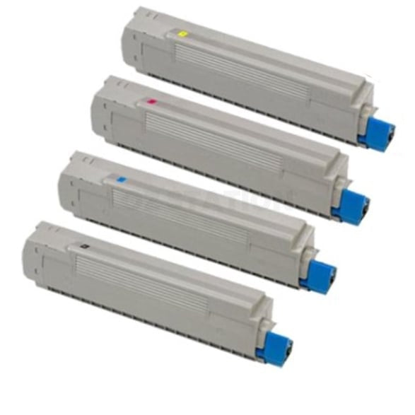 4 Pack OKI ES8473 Compatible Toner Cartridges Combo 45862836 - 45862833 [1BK,1C,1M,1Y]