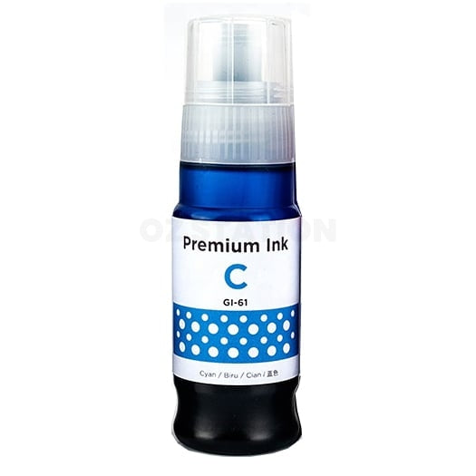 Compatible Canon GI61C Cyan Ink Bottle 70ML