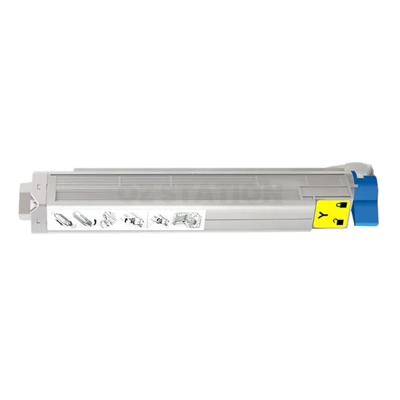 OKI Compatible C9600/C9650/C9800/C9850 Yellow Toner Cartridge-15,000 Cartridge15,000 pages (42918917)