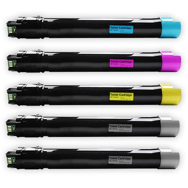 5 Pack Fuji Xerox DocuPrint CM415AP Compatible Toner Combo (CT202352-CT202355)
