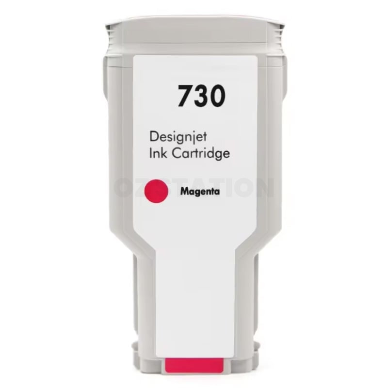 HP 730 Compatible Magenta 300ML DesignJet Inkjet Cartridge P2V69A