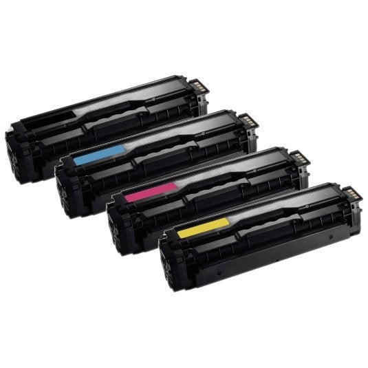 4-Pack Compatible Samsung CLP-680, CLP680, CLX-6260 Cartridge Combo [CLT506L] [1BK,1C,1M,1Y]