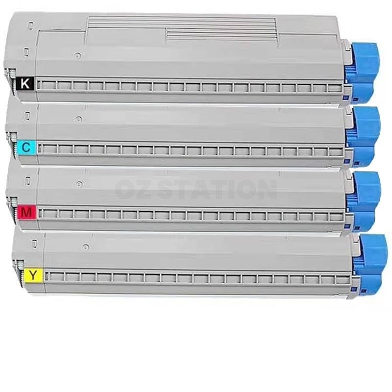 4 Pack OKI C834 Compatible Toner Cartridge Combo 46861312 - 46861309 [1BK,1C,1M,1Y]