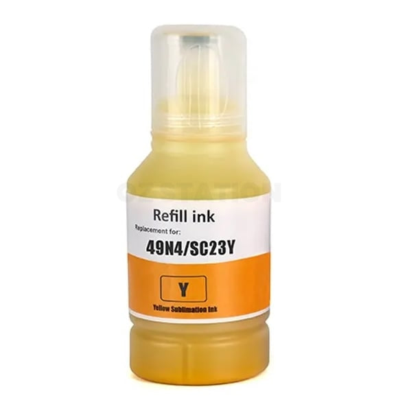 Epson T49N Yellow Compatible Sublimation Ink Bottle C13T49N400 140ml