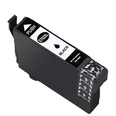 3 x Epson 702XL (C13T345192) Compatible Black High Yield Inkjet Cartridge