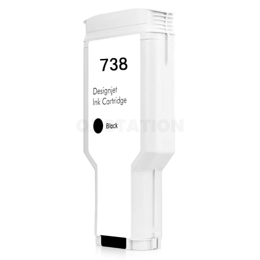 HP 738B Compatible Black 300ML DesignJet Ink Cartridge 498P6A
