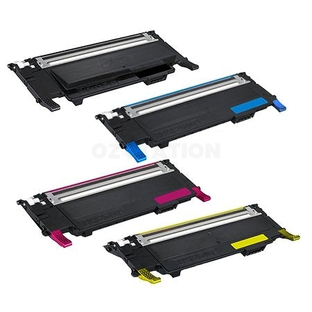 4 Pack Dell 1230C, 1235CN B,C,M,Y Compatible Toner Cartridges [1BK,1C,1M,1Y]