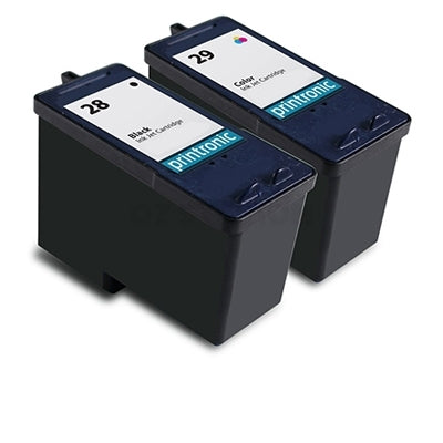 2 Pack Lexmark No.28 & 29 Compatible Twinpack (18C1428 & 18C1429) [1BK,1CL]