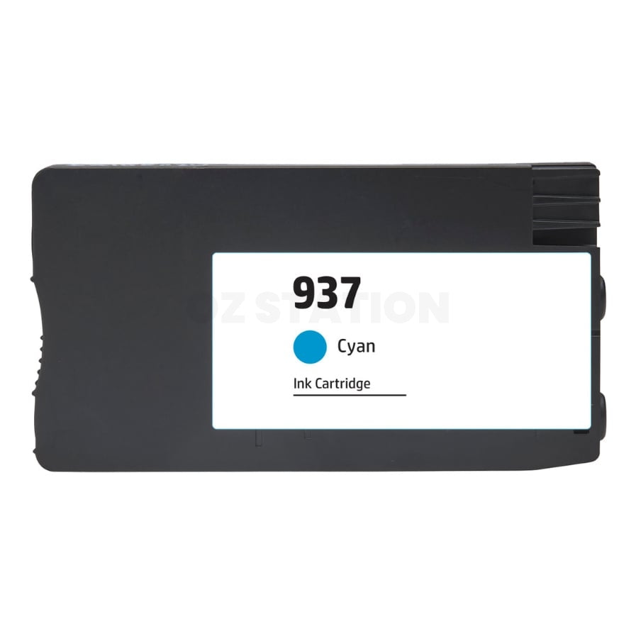 HP 937 Compatible Cyan Ink Cartridge 4S6W2NA - 800 Pages