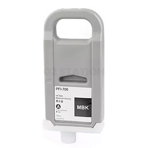 Compatible Canon PFI-706MBK PFI706MBK Matte Black Ink Cartridge - 700ML