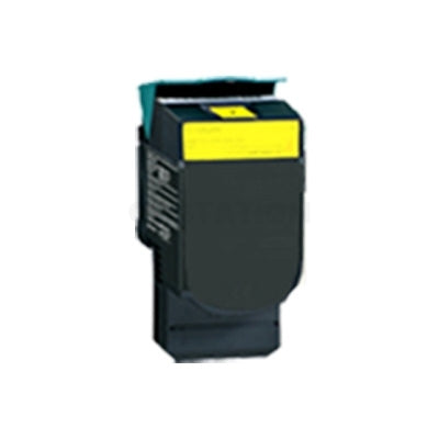 1 x Lexmark (80C8HY0) Compatible CX410 / CX510 Yellow High Yield Toner Cartridge