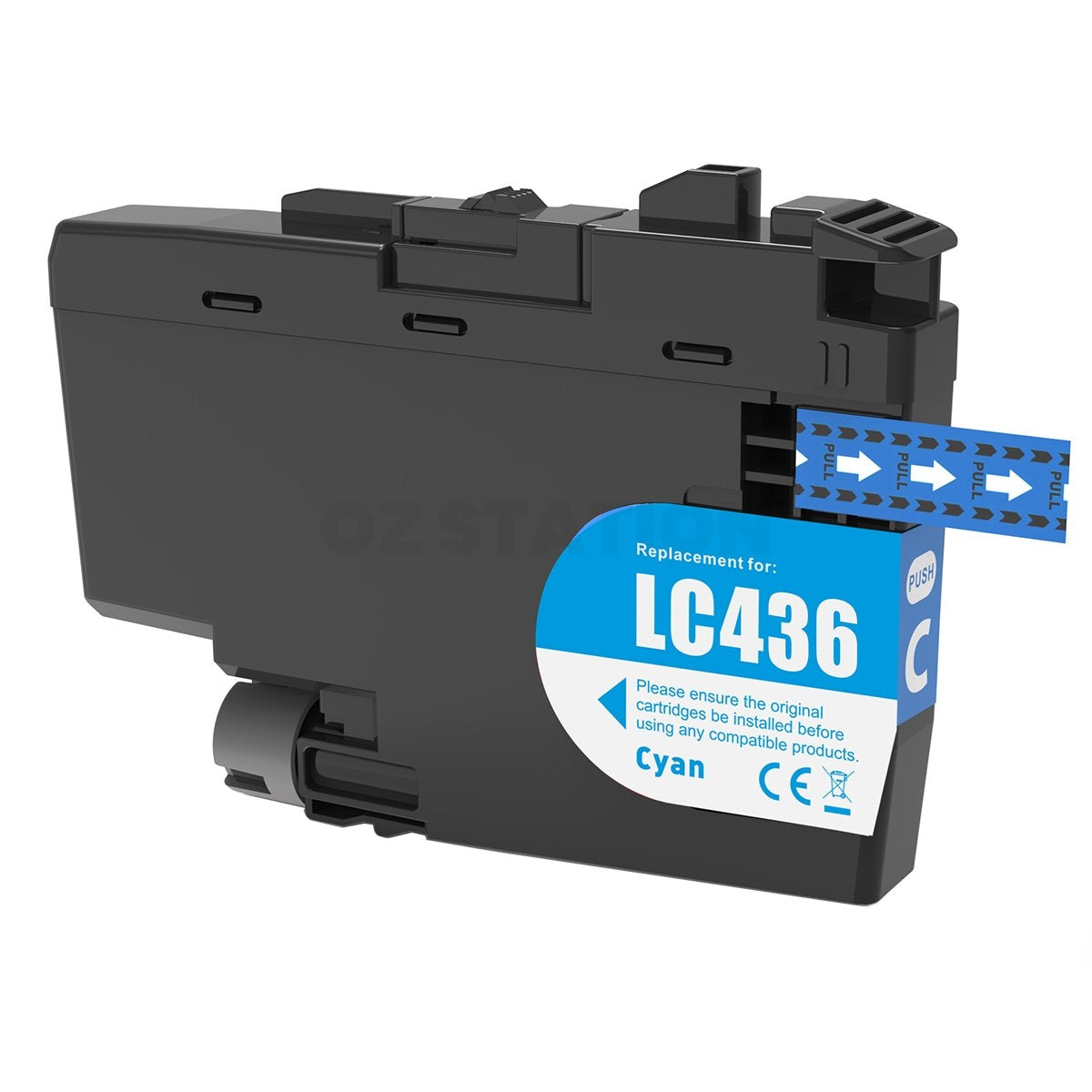 Brother LC-436C LC436C Compatible Cyan Ink Cartridge