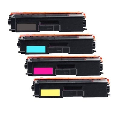 4-Pack Brother TN-446 TN446 Compatible Toner Combo [1BK,1C,1M,1Y]
