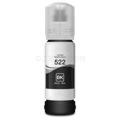 3 x Epson T522 Compatible Black Ink Bottle [C13T00M192]