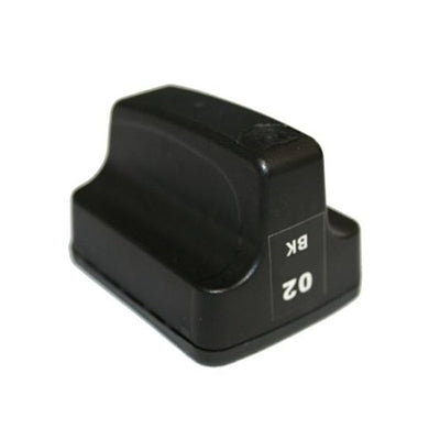 HP 02 Compatible Black Inkjet Cartridge C8721WA