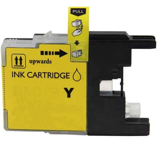 Brother LC40 Y Compatible Yellow Ink Cartridge