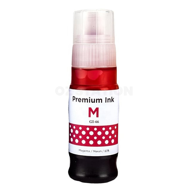 Compatible Canon GI-66M GI66M Magenta Ink Bottle 135ml