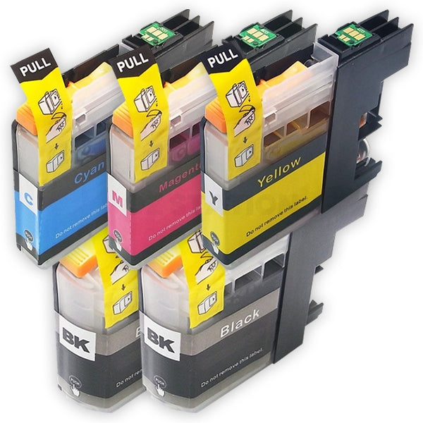 10 Pack Compatible Brother LC-139XLBK LC139XLBK + LC-135XLC/M/Y Ink Cartridge Set [4BK,2C,2M,2Y]