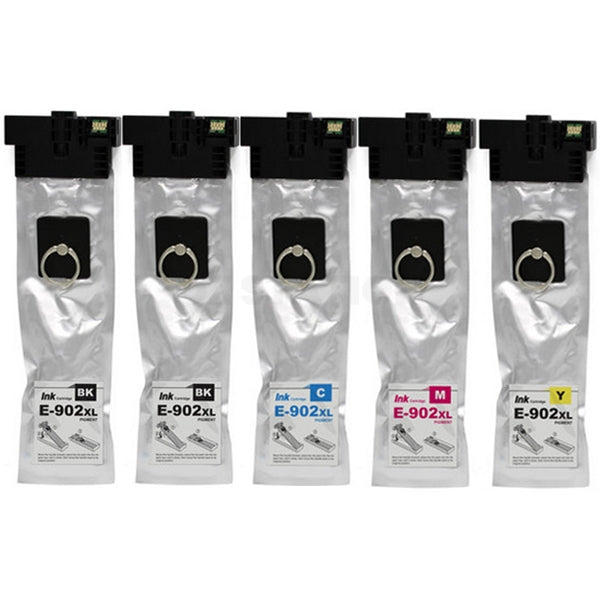 10 Pack Epson 902XL (C13T937192-C13T937492) Compatible High Yield Ink Combo [4BK,2C,2M,2Y]