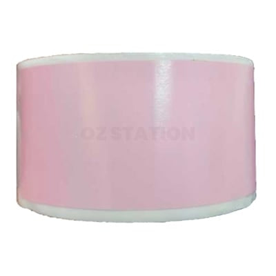 5 x Dymo SD99014 Compatible Pink Label Roll 54mm x 101mm -220 220 labels per roll