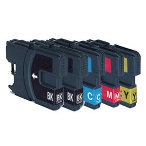 10 Pack Brother LC-38 LC38 Compatible Ink Combo [4BK,2C,2M,2Y]