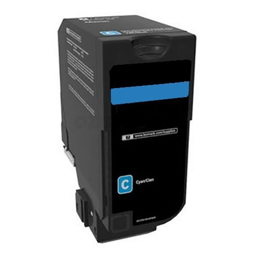 Lexmark 74C6SC0 Compatible CS720 / CS725 / CX725 Cyan Standard Yield Return Program Toner Cartridge