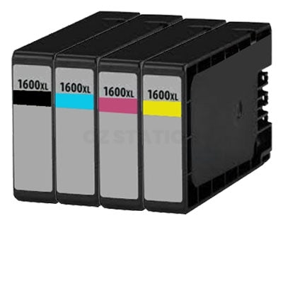 20 Pack Canon PGI-1600XL PGI1600XL Compatible High Yield Ink Cartridge [5BK,5C,5M,5Y]