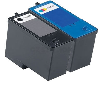 2 Pack Dell 926/V305/V305w (MK992 + MK993) Compatible Ink Combo - High Capacity of (MK990 + MK991) [1BK,1C]