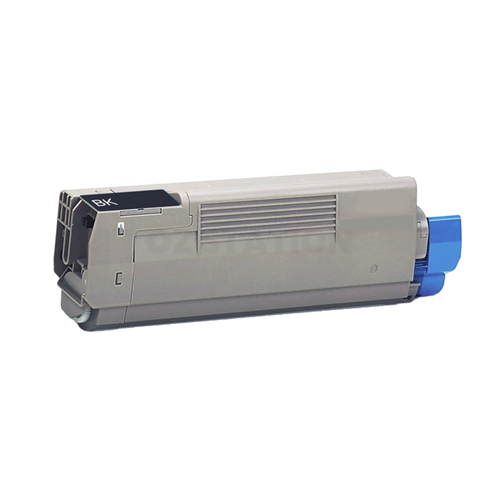 OKI Compatible C610/ C610N Black Toner Cartridge - 8,000 pages (44315312)
