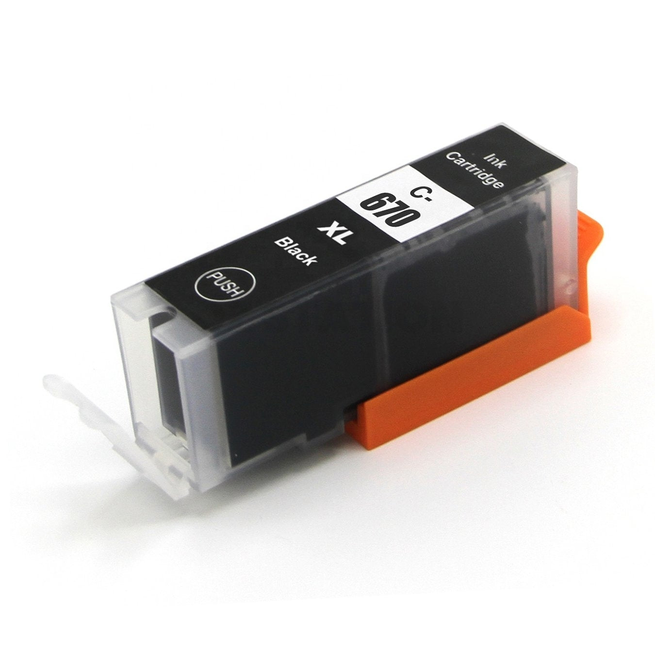 2 x Compatible Canon PGI-670XLBK PGI670XLBK Black High Yield Inkjet