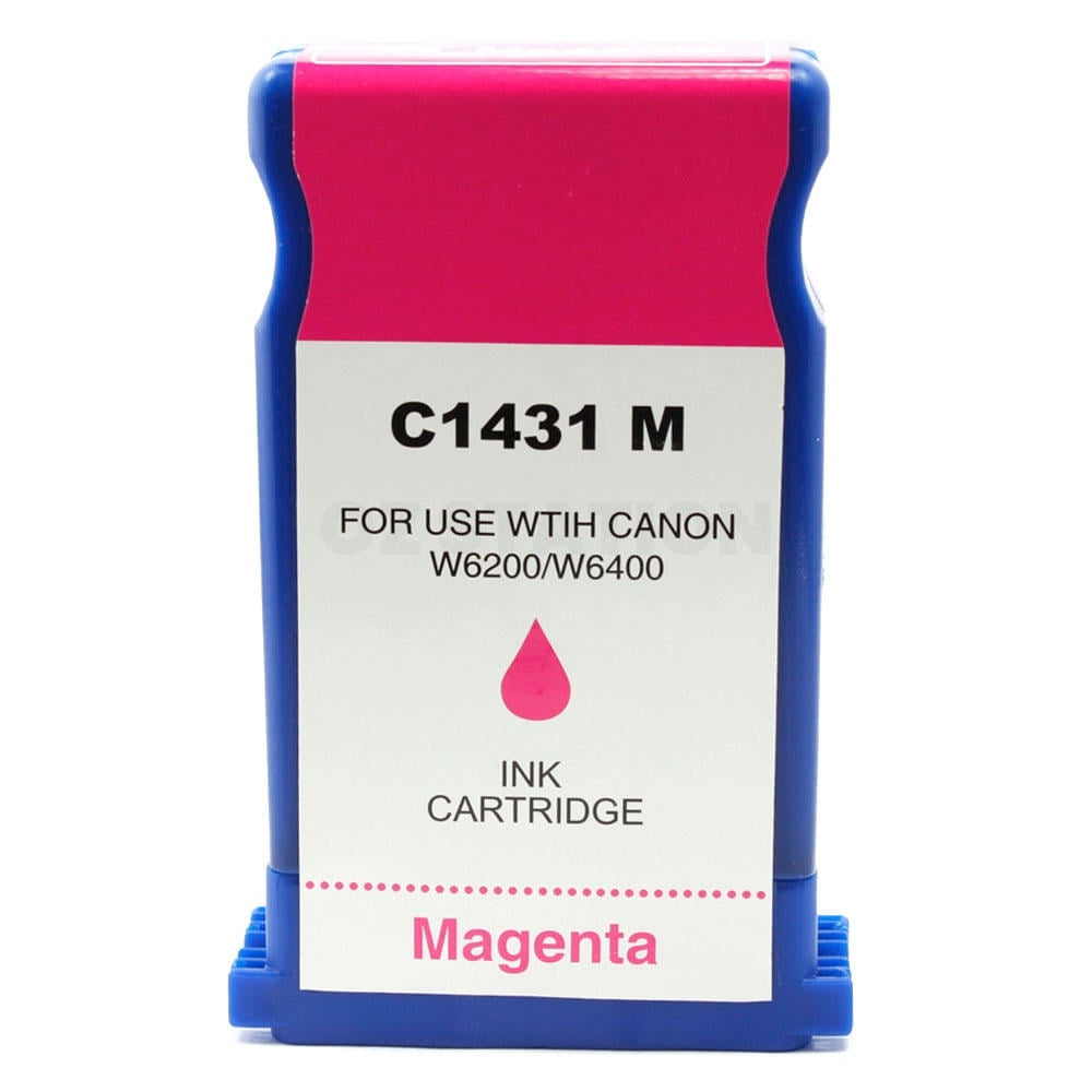 Compatible Canon BCI-1431M BCI1431M Magenta Ink Cartridge - 130ML