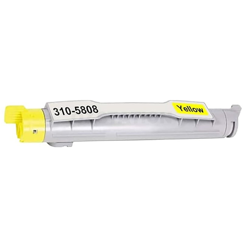 1 x Dell 5100 Yellow Compatible Toner Cartridge