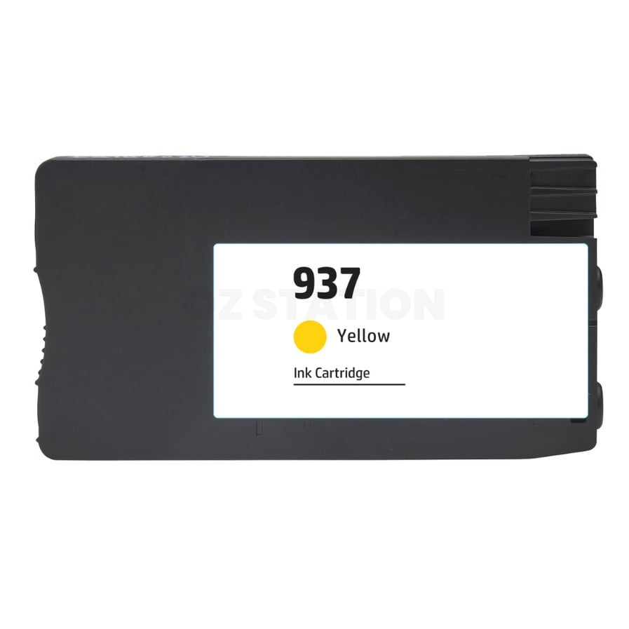 HP 937 Compatible Yellow Ink Cartridge 4S6W4NA - 800 Pages