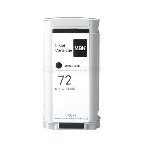 HP 72 Compatible Matte Black 130ml Inkjet Cartridge C9403A / 3WX06A
