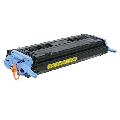 HP Q6002A (124A) Compatible Yellow Toner Cartridge  - 2,000 Pages