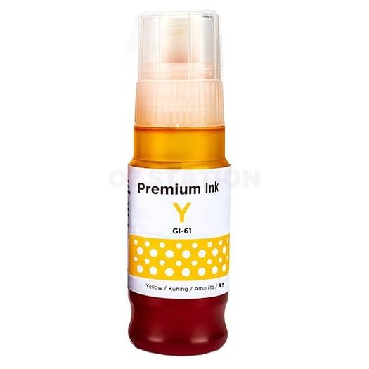Compatible Canon GI61Y Yellow Ink Bottle 70ML