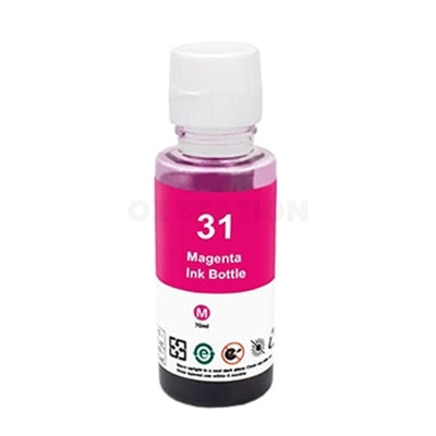 HP 31 Compatible Magenta Ink Bottle 1VU27AA - 70ml